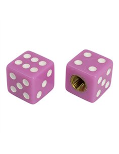 Valve Caps PRO+ Dice Pink