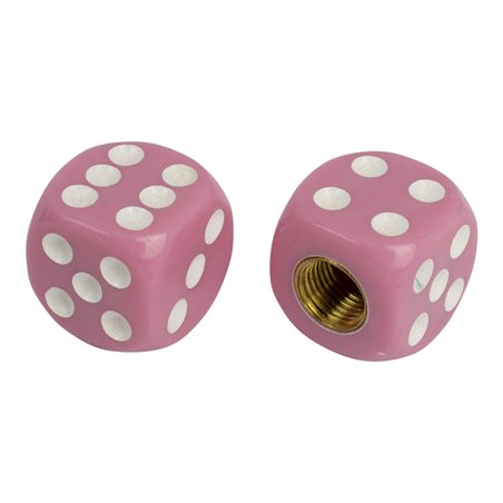 Valve Caps PRO+ Dice Rounded Pink