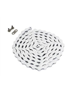 KMC Chain 1 Speed 1/2 x 1/8 112L White S1