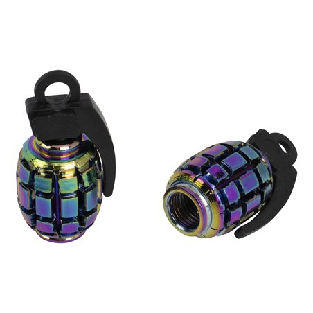 Valve Caps PRO+ Grenade Neo Chrome