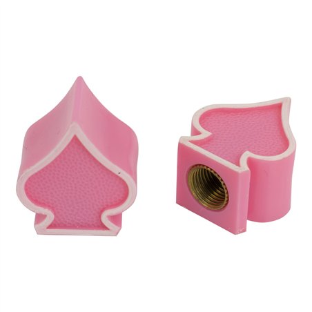 Valve Caps PRO+ Spade Pink