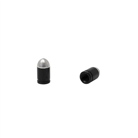 Valve Caps Presta Bullet Black