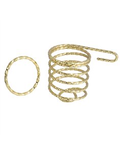 Twisted Baseball Bat Holder Gold