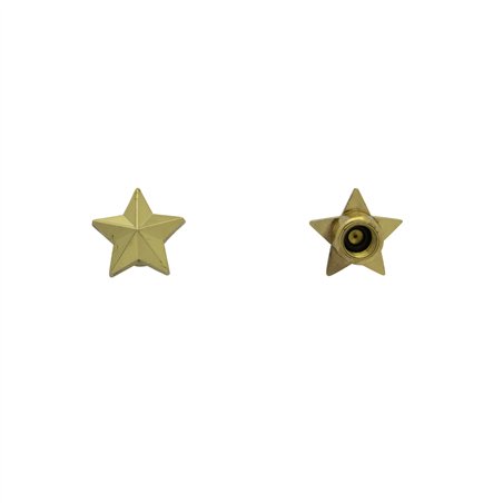 Valve Caps Star Gold