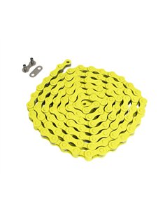 KMC Chain 1 Speed 1/2 x 1/8 112L Yellow S1