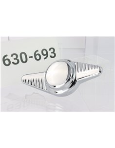 Knockoff 2-Bar Fluted Chrome