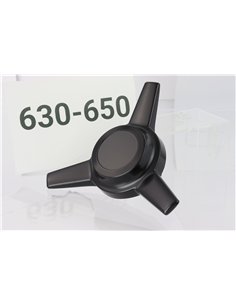 Knockoff 3-Bar Black