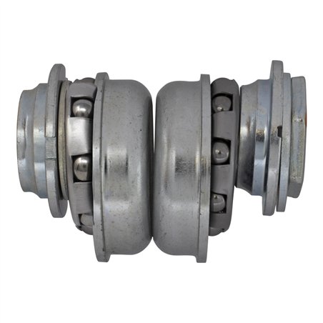 Bottom Bracket Set 1 Piece Crank 5/16" x 7 24TPI Chrome