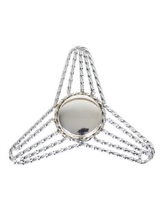 Knockoff 3-Bar Twisted Threadless Chrome