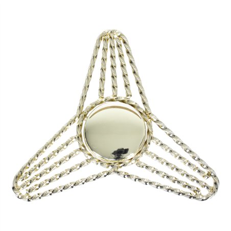 Knockoff 3-Bar Twisted Threadless Gold