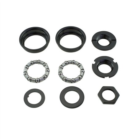 Bottom Bracket Set 1 Piece Crank 5/16" x 9 24TPI Black
