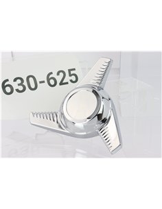 Knockoff 3-Sway Fluted Right Chrome