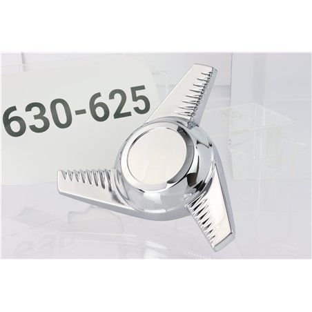 Knockoff 3-Sway Fluted Right Chrome