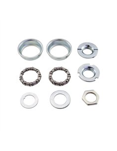 Bottom Bracket Set 1 Piece Crank 5/16" x 9 24TPI Chrome