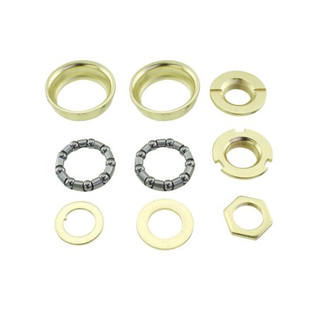 Bottom Bracket Set 1 Piece Crank 5/16" x 9 24TPI Gold