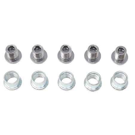 Chainwheel Bolt Set Double Chrome