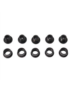 Chainwheel Bolt Set Single Black