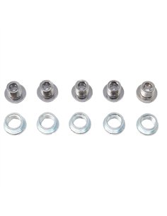 Chainwheel Bolt Set Single Chrome