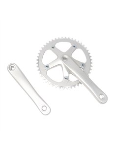 Chainwheel Set Alloy 48T x 170mm 1/2 x 1/8 Silver