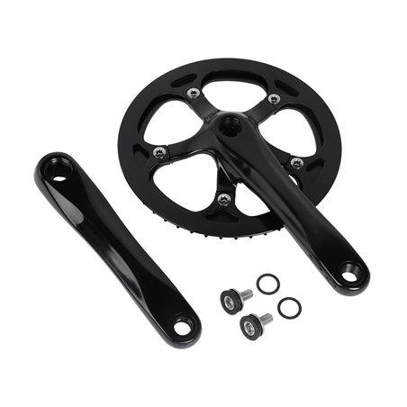 Chainwheel Set Alloy 48T x 175mm 1/2 x 3/32 Black