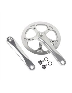 Chainwheel Set Alloy 48T x 175mm 1/2 x 3/32 Silver