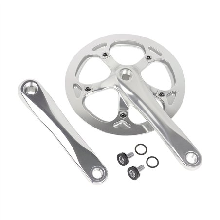 Chainwheel Set Alloy 48T x 175mm 1/2 x 3/32 Silver