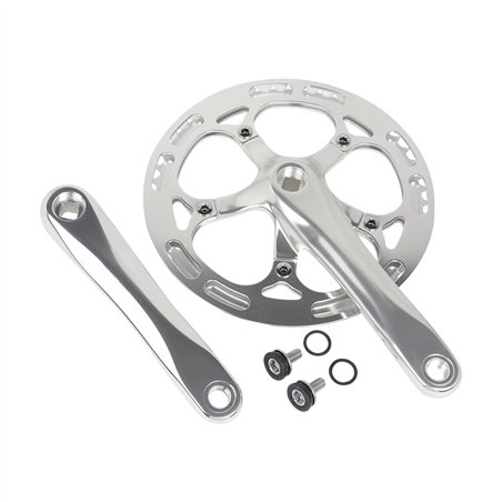 Chainwheel Set Alloy 52T x 175mm 1/2 x 3/32 Silver