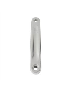 Crank Arm Left Horizontal Square Taper Alloy 175mm Chrome