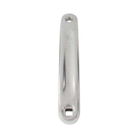 Crank Arm Left Horizontal Square Taper Alloy 175mm Chrome