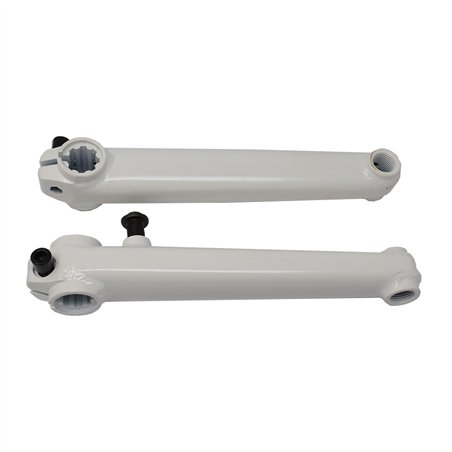 Crank Set Chromoly 175mm Sealed US/BB 8t White