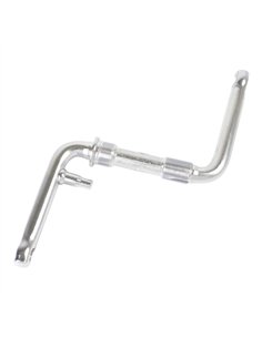 One Piece Crank 4" (102mm) Chrome