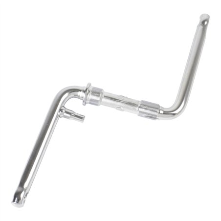 One Piece Crank 6" (152mm) Chrome