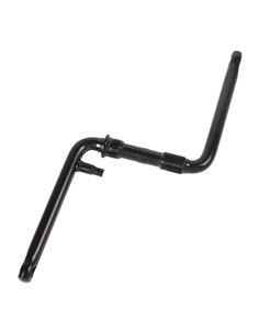 One Piece Crank 6-1/2" (165mm) Black