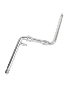 One Piece Crank 6-1/2" (165mm) Chrome