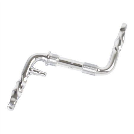 One Piece Crank Square Twisted 4" (102mm) Chrome