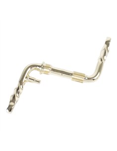 One Piece Crank Square Twisted 4" (102mm) Gold