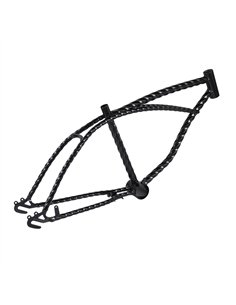 20" Frame Lowrider Twisted Black