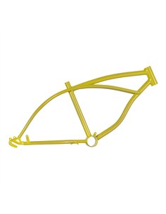 20" Frame Lowrider Yellow