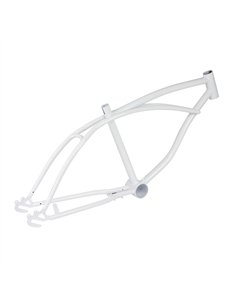 20" Lowrider Classic Bike Frame Lowrider White
