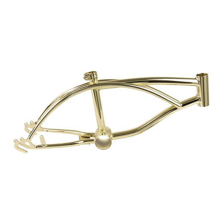 12" Frame Lowrider Gold