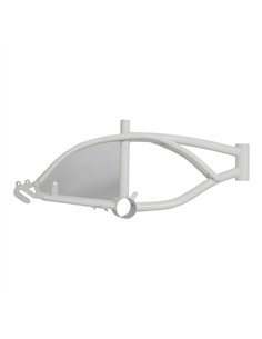 12" Frame Lowrider White