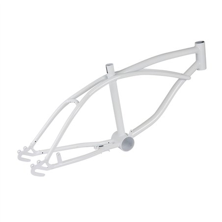 16" Frame Lowrider White