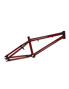 20" Frame BMX Steel Gloss Translucent Red