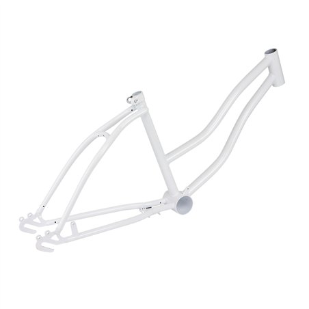 20" Frame Girl Lowrider White