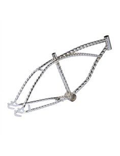 20" Frame Lowrider Twisted Chrome