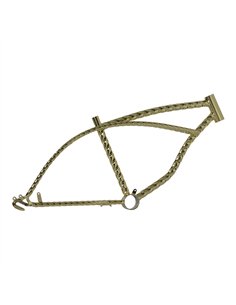 20" Frame Lowrider Twisted Gold