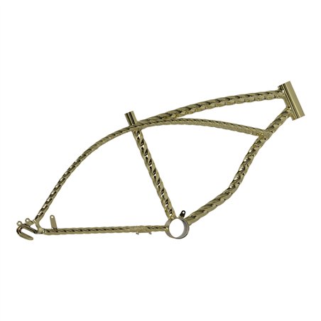 20" Frame Lowrider Twisted Gold