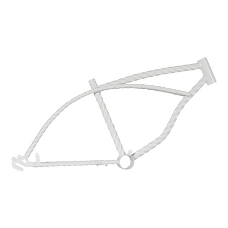 20" Frame Lowrider Twisted White