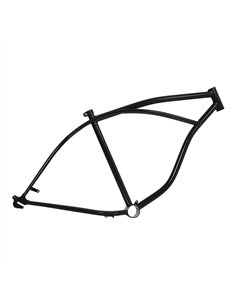 26" Frame Beach Cruiser Black