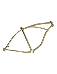 26" Frame Beach Cruiser Gold